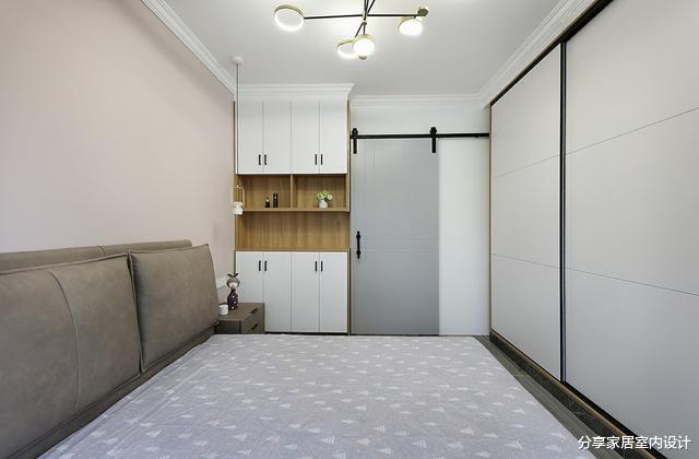 花15W装修65平新房,效果很漂亮,无主灯的设计显得很时尚