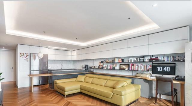 看了102㎡的家,才明白设计多重要!客餐厅全开放,横厅布局真爽