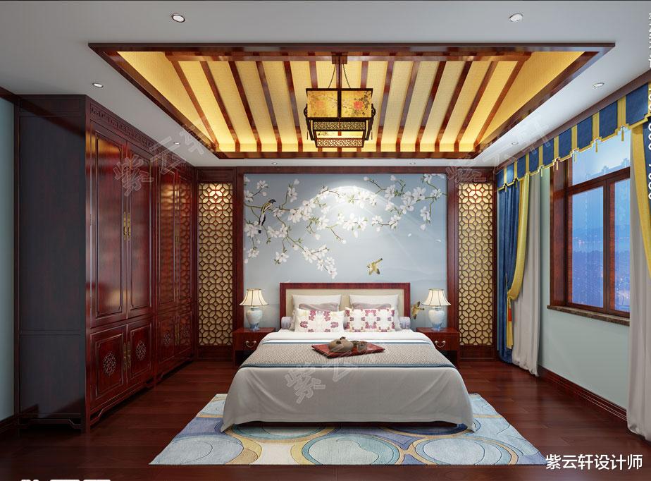 古典中式的空间设计,典雅如古,富贵满堂