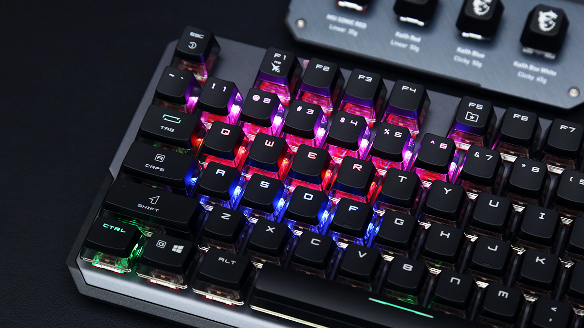 機械鍵盤|微星VIGOR GK71 SONIC游戲機械鍵盤評測：更炫，更好用