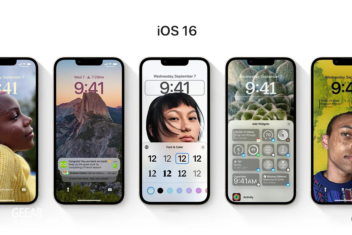 小米科技|iOS16正式推出！6大功能更新，锁定画面个人化超有感