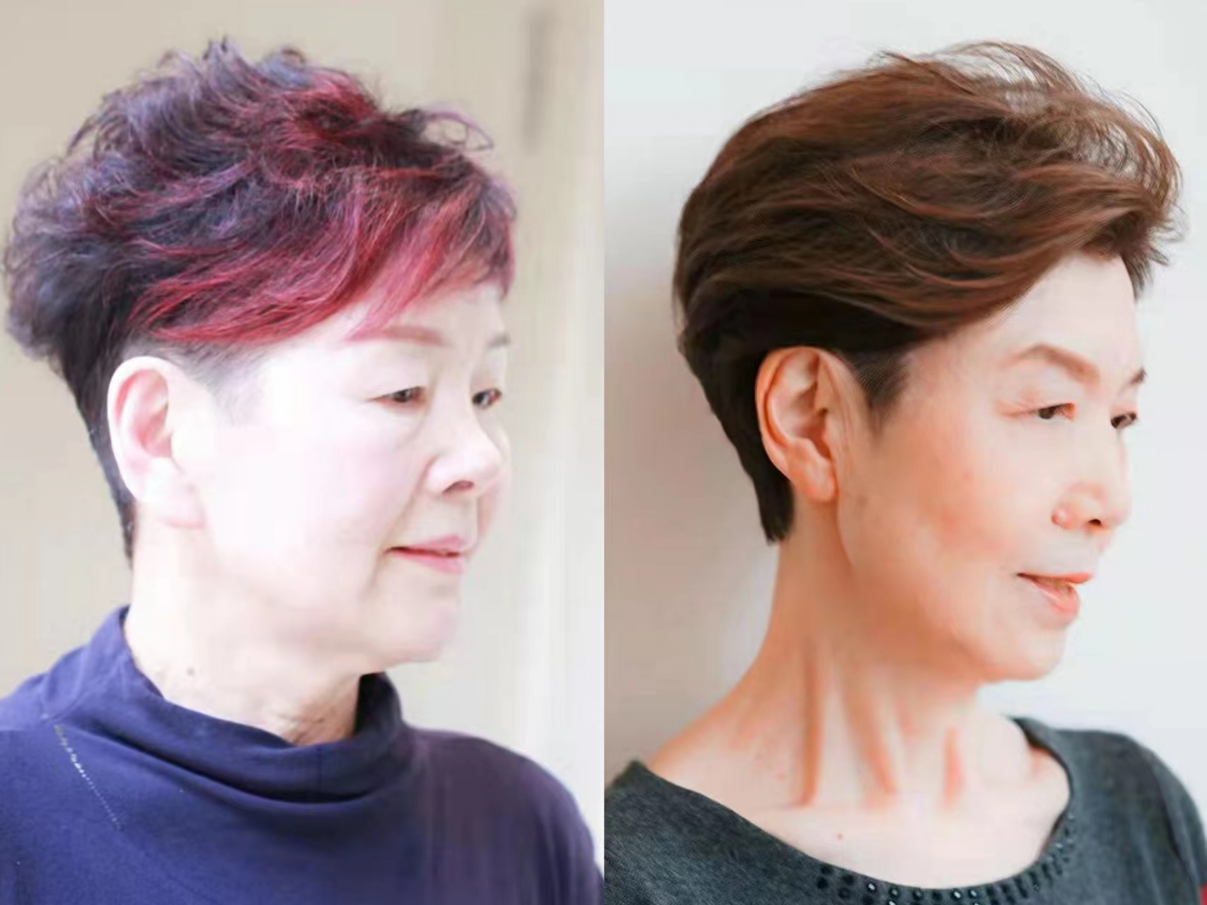 女孩 你年轻时经常染发，退休后还会染发吗？解读染与不染区别有多大