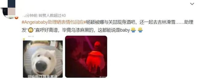 Angelababy|48小时7个瓜,杨颖关喆滑雪被偶遇,苏醒被曝夜会美女,都是大瓜