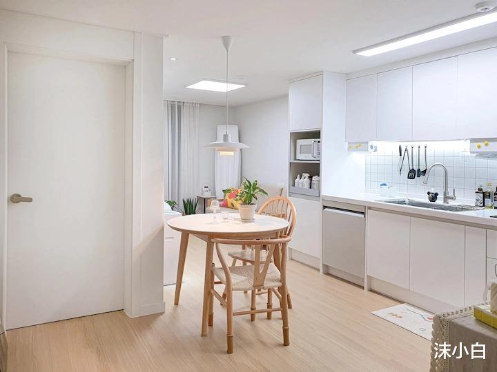 韩国太太第一次装修,80平布局做的真走心,效果一丝不差的仙!