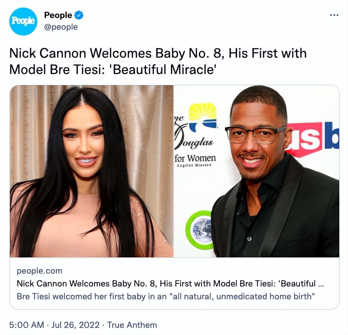 尼克·卡农|“生娃狂人”美国歌手宣布女友怀孕:此前已有11个孩子,是8任前女友为其所生