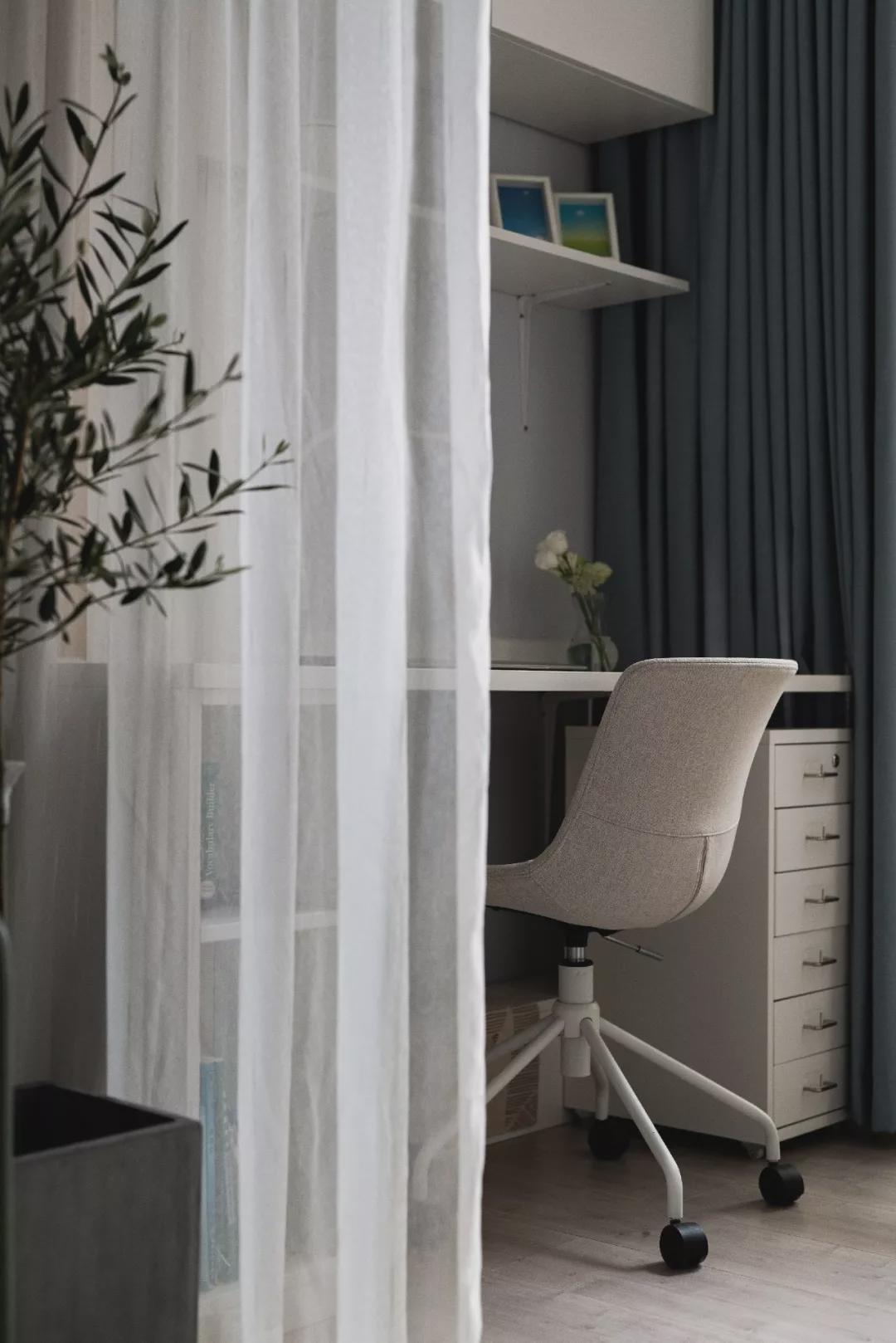 40平单身公寓北欧风,灰色系的简洁优雅,温馨范!