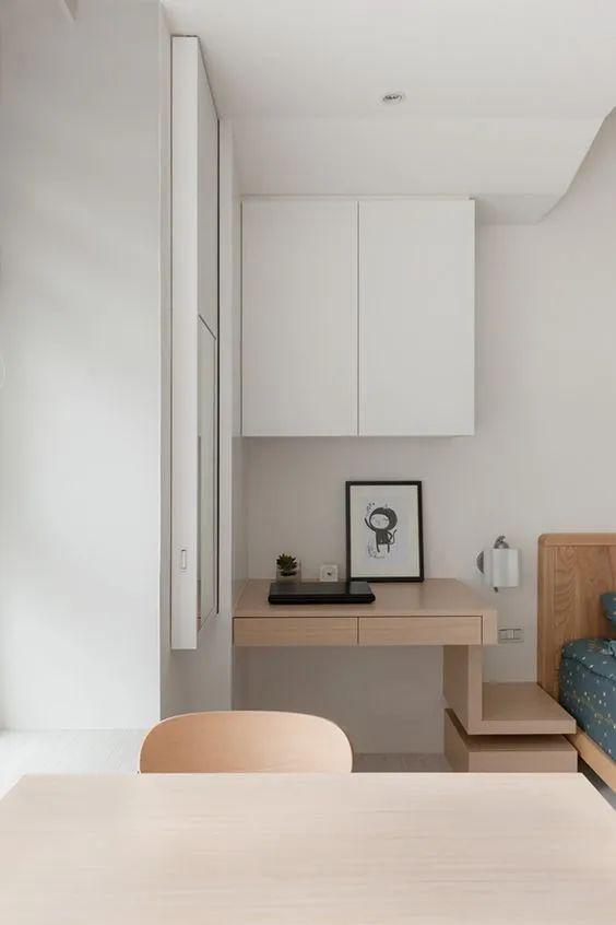 自从不把床头柜当标配后,我发现,卧室反倒实用性更强了!