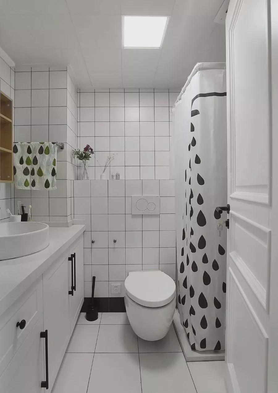 4平米卫生间怎么设计？学学这些案例，照样做干湿分离！