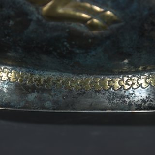 |旧藏 银措金 飞马行空 酒壶