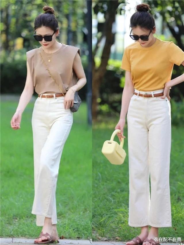 今夏流行“穿裤不穿裙”,记住“2原则3要素”,清凉时髦还显气质
