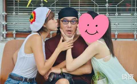 焦恩俊|焦恩俊晒两女儿献吻照，小女儿也露面，一个五官精致一个白到发光