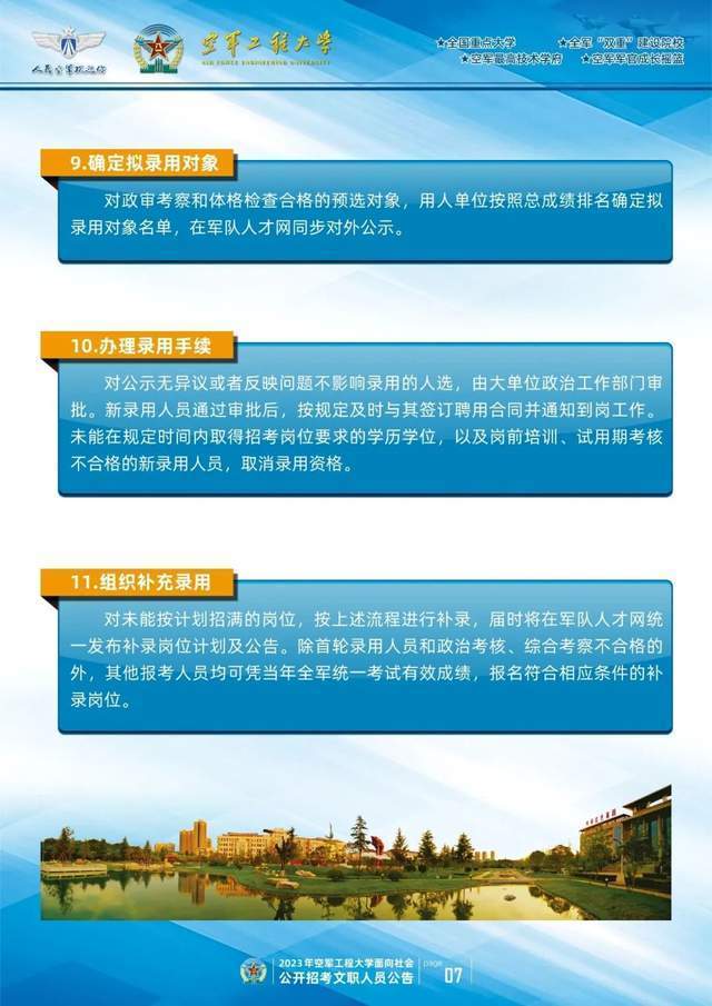 文职|出了！2023军队文职招聘发布，点击查看岗位→