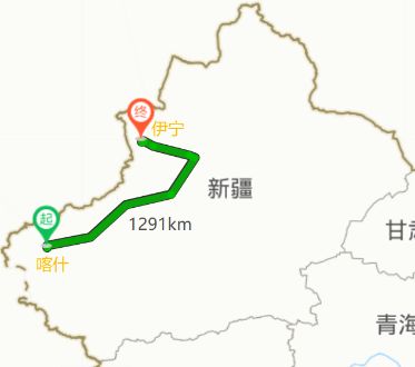 喀什|喀什离新疆其他城市到底有多远