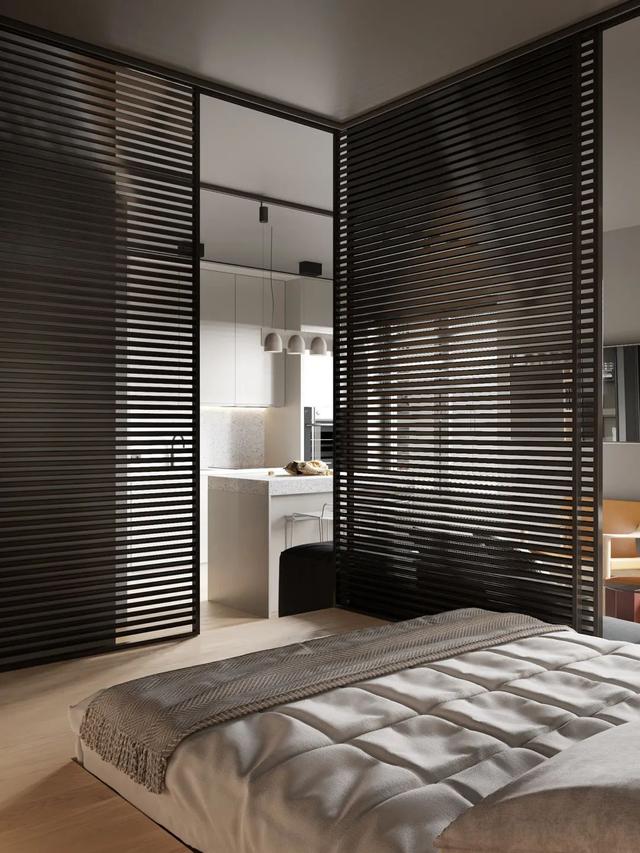 38㎡极简小公寓，房子虽不大，功能很强大！单身生活也优雅