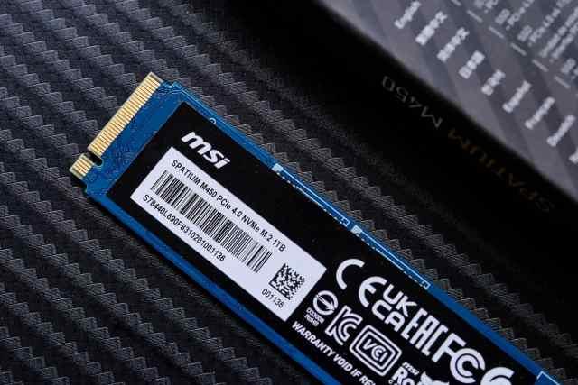 固态硬盘|微星SPATIUM M450：实惠好用的入门级PCIe 4.0 SSD