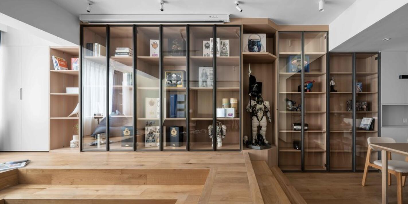 看了他家,才知道什么叫实用!客厅做下沉式,储物空间多到爆