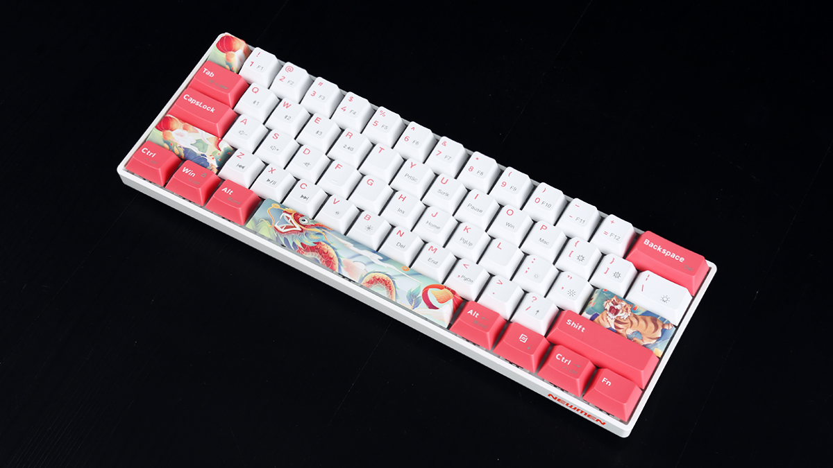 机械键盘|新贵GM610PRO三模热插拔机械键盘评测：功能齐全，配置拉满