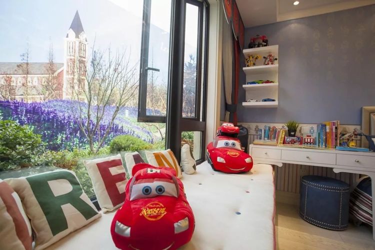 8款时尚儿童房飘窗设计,除了好看也得好玩