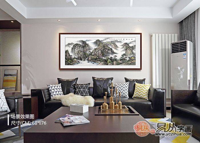 家居装饰画 家里挂什么画有品位 这些名家山水画你喜欢吗