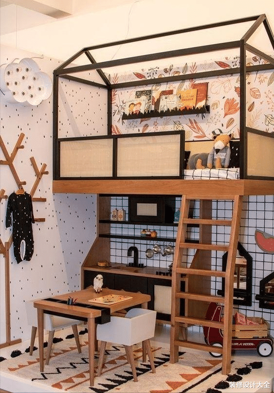 外国人的上下床设计，也太有创意了吧，怪不得孩子们都那么喜欢！