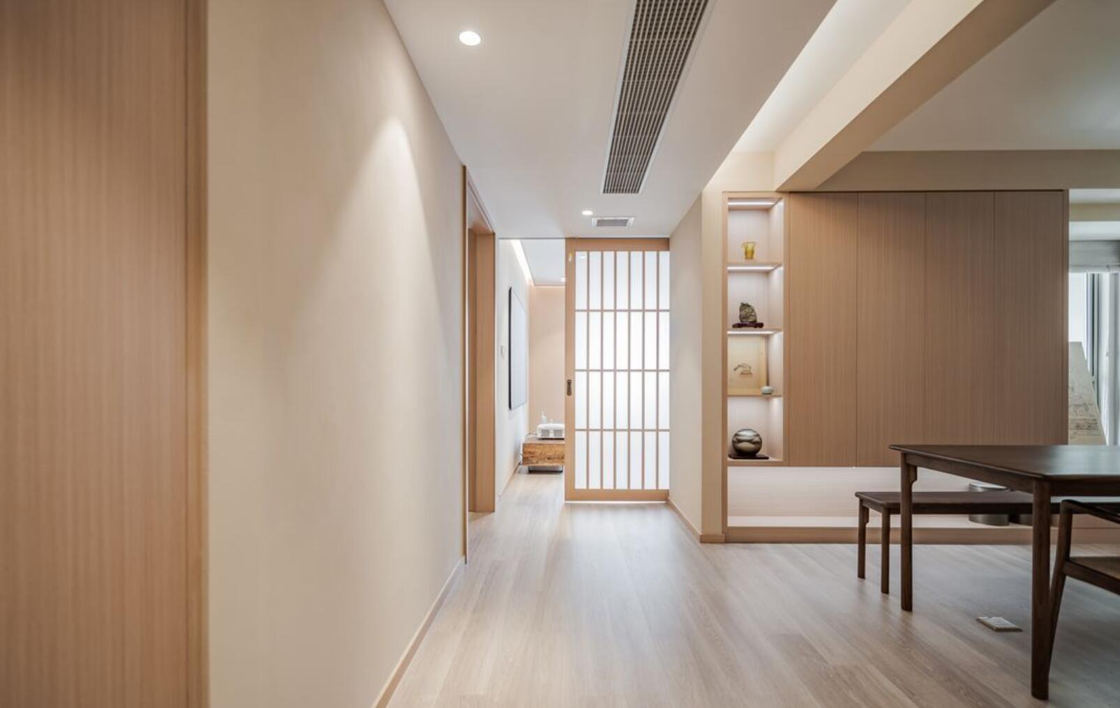 谁说年轻人的家就一定炫酷?她91㎡小家,一进门就透着禅意