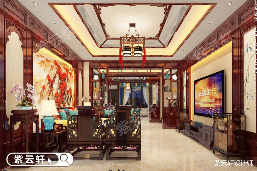 古典中式风格装修,幸福感最自然的延续