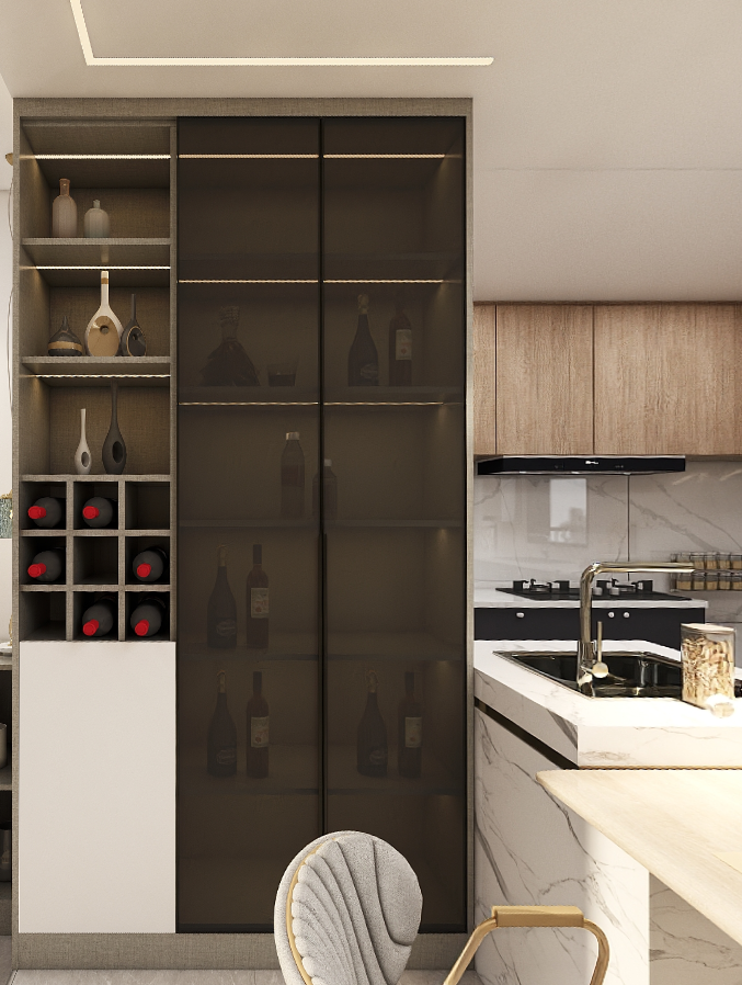 欧兰博全屋定制案例分享,这样设计不翻车