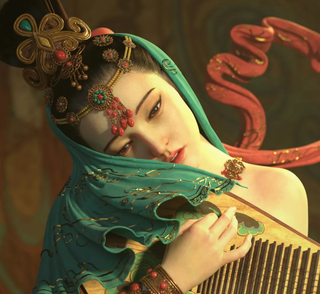 手办|老外都想抢购的国风手办,细节绝美到要拿放大镜看!中国风YYDS!