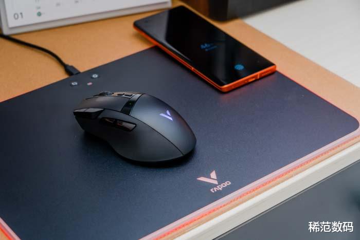 鼠标|雷柏V10 RGB无线充电鼠标垫评测：鼠标垫终于迎来了革命升级