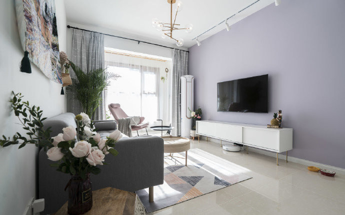 晒我62平米小户型,全屋明亮又通透,入户鞋柜太实用,最满意卧室