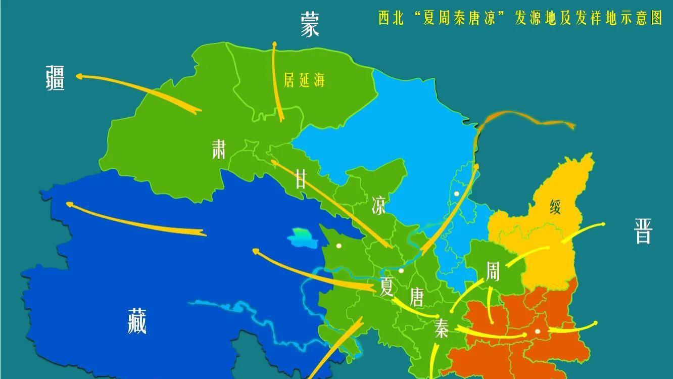 甘肃青海河谷地带为什么对宁夏关中平原呈现碾压优势却不为人知？