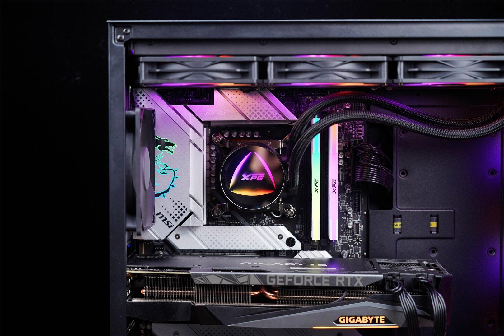 控制器|无限镜像，静音水泵，这次威刚XPG 霜盾ARGB360水冷玩的有点嗨