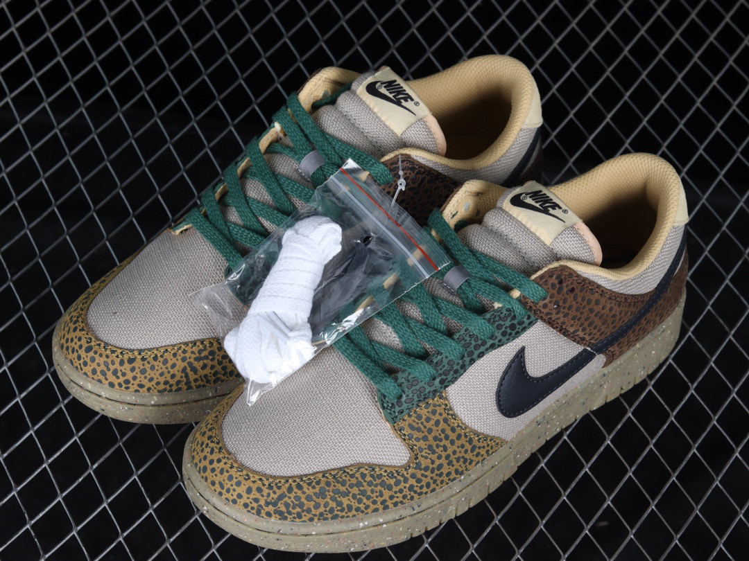 Nk Dunk Low \"Safari\" 石斑纹 SB复古休闲板鞋