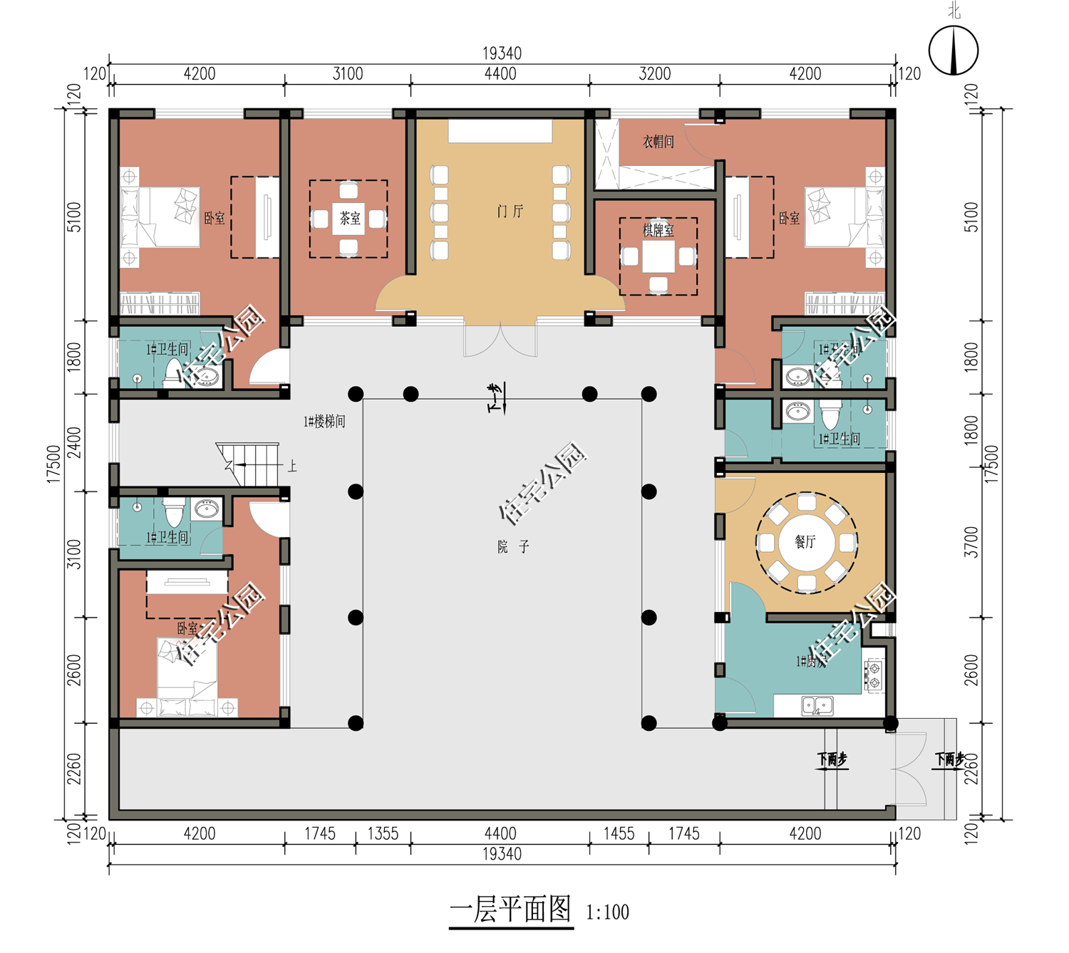 五套中式合院别墅,打造诗意典雅的生活,快来选选你最爱哪一套?