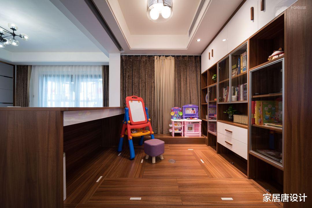 多变的空间,126平打造成完美4+1房!赋予家更多的意义