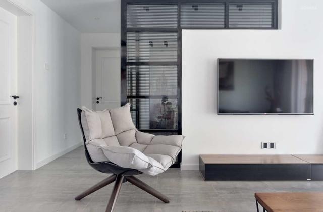 时尚个性的北欧风,搭配独特的线条,打造与众不同的三室之家