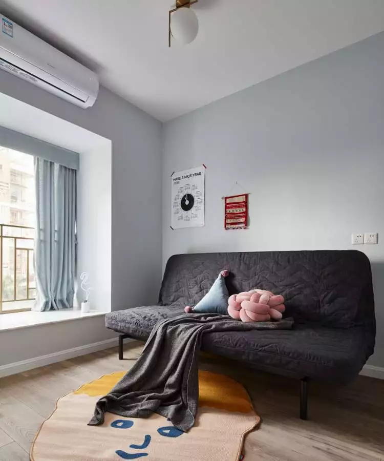 125平北欧三房,年轻大方的设计,真是越看越喜欢!