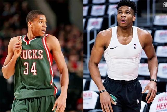 亚足联|NBA球星的身材大变化，乐福变化大，逆袭成男模