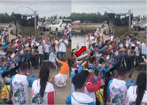 |这些美女是在钓鱼吗？显然不是，而是在破坏钓鱼人的形象