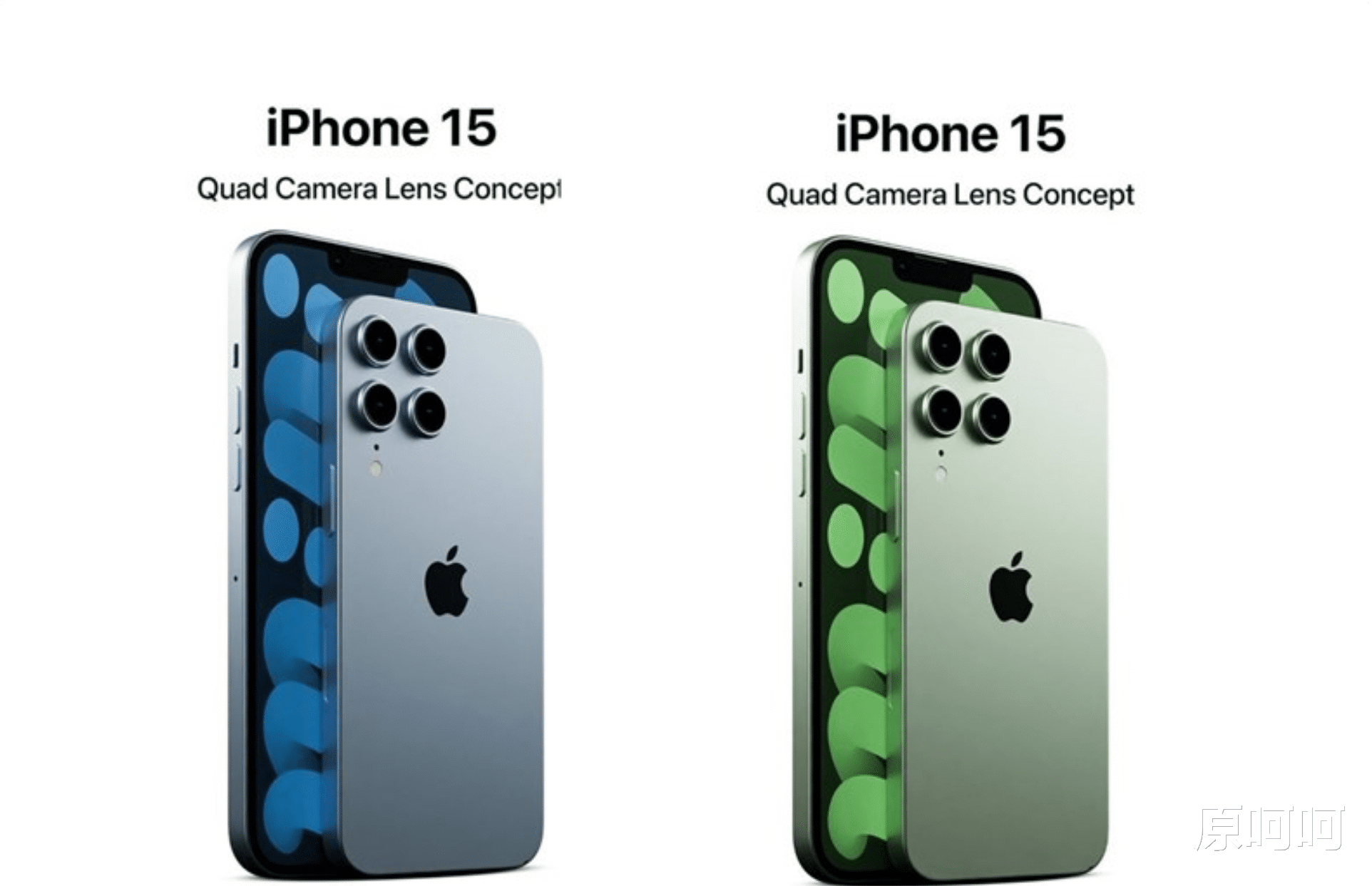 iphone15|苹果iPhone15概念图曝光:打孔屏设计+全新花哨颜色+A17芯片,香