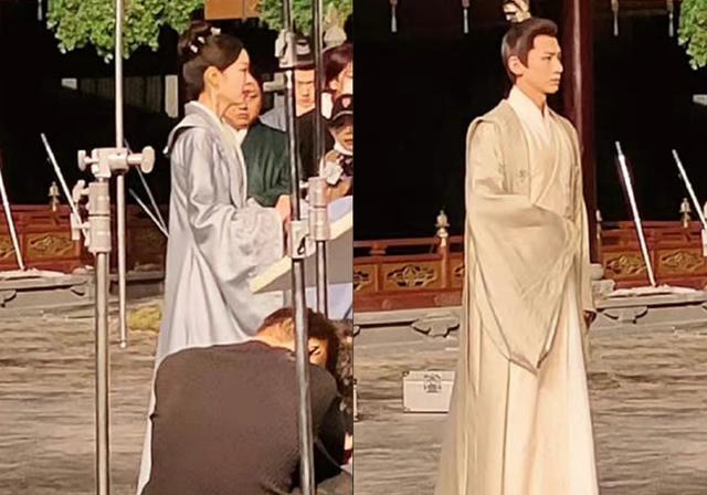 宋轶|《长风渡》宋轶披发击鼓，白敬亭骑马好帅，刘学义喝茶都很贵气！