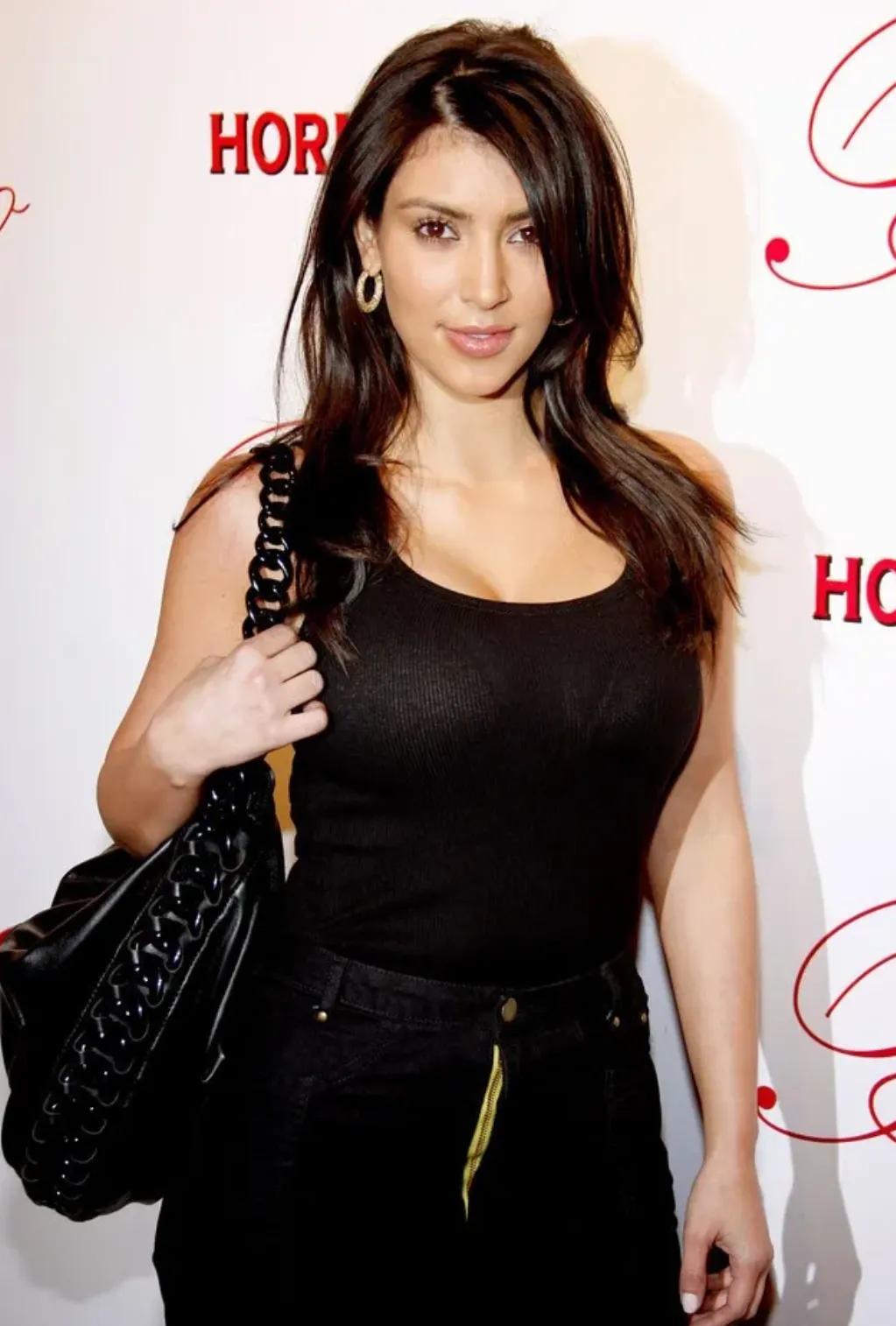 金·卡戴珊|年轻时的金卡戴珊，真的是名媛天花板