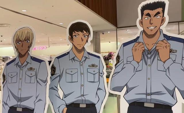 名侦探柯南|名侦探柯南警员证原画卡片,战损警校五人组,我狠狠心动了