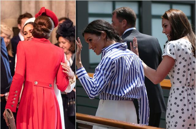 唇语专家：在温布尔登的网球公开赛上，梅根向凯特请教了一个问题