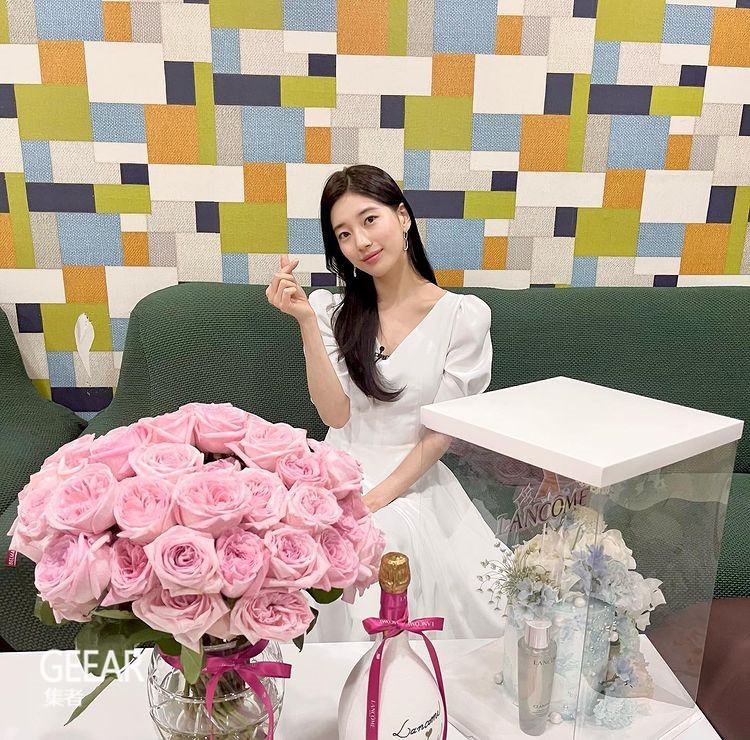 浪琴|秀智担任浪琴形象大使!优雅气质外还有她的巴掌脸