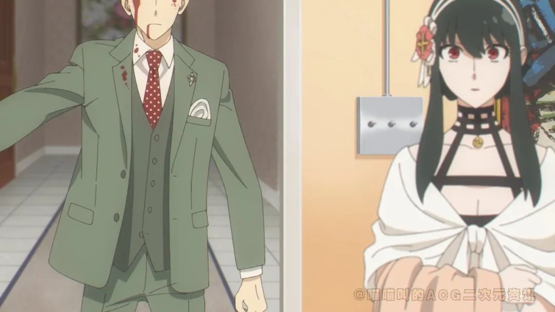 间谍过家家|《间谍过家家》第2话女主约尔?闪亮登场，手榴弹拉环求婚名场面太帅了！