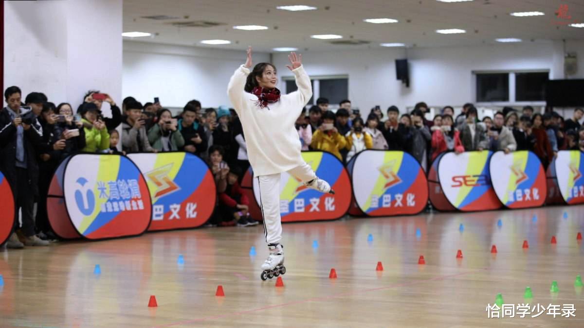 韩国队|\轮滑女神\苏菲浅：11岁拿到世界冠军，将中国轮滑推向世界舞台