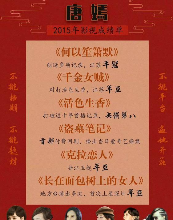 唐嫣|唐嫣七月的第三条微博，虽不拍戏但心里有数，6年前一口气播9部戏