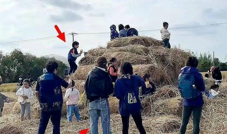 Angelababy|杨颖不理新剧番位惹纠纷,专心陪小海绵参加亲子活动,场面温馨