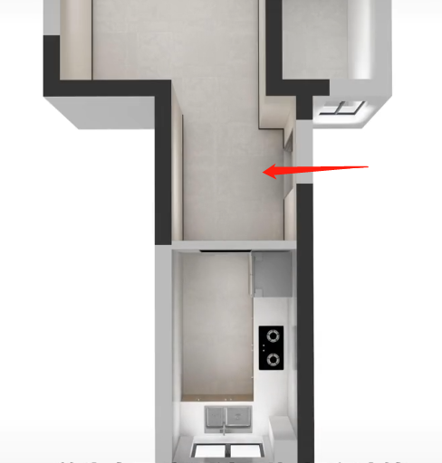 50平一居“老破小”看我如何改两居。